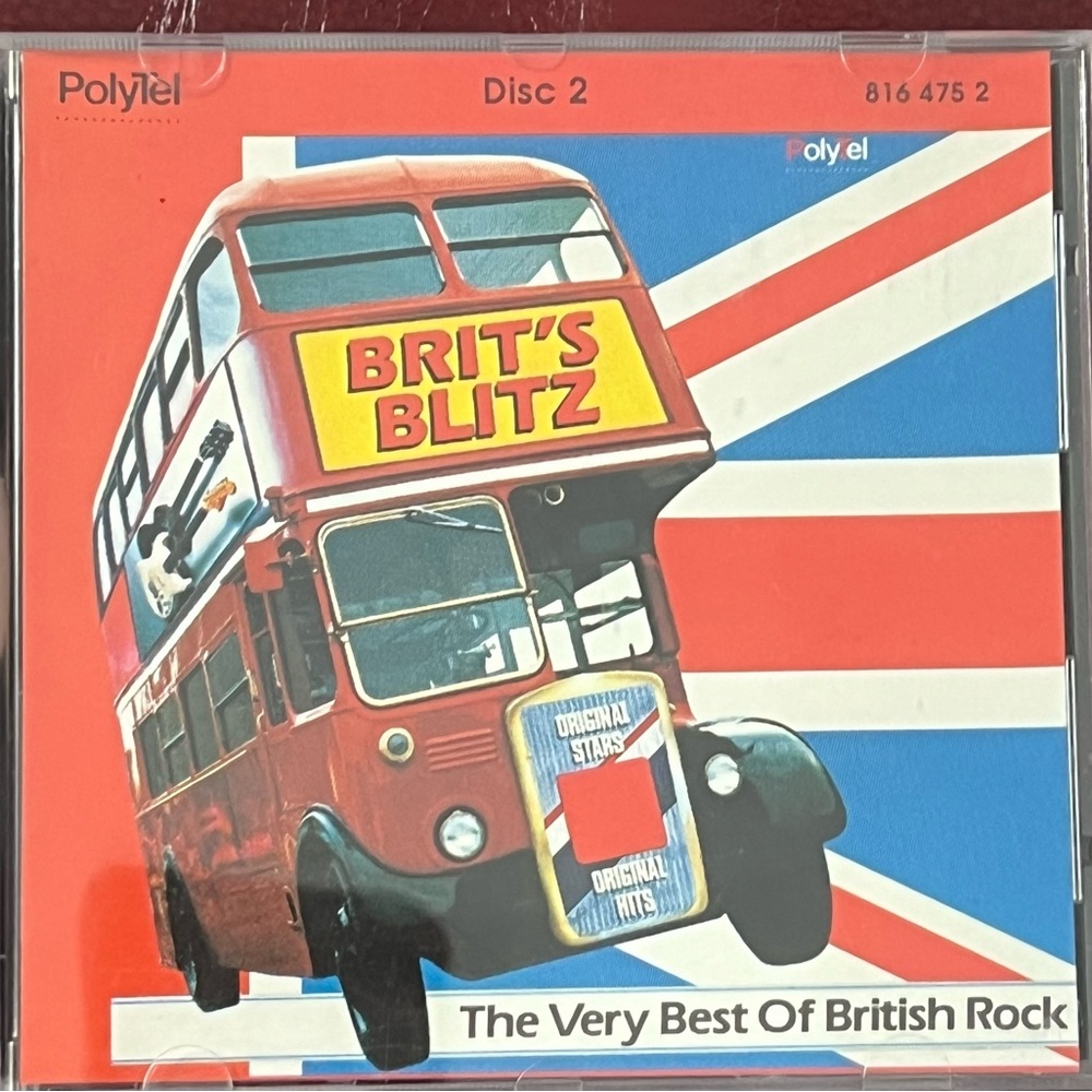 Brit’s Blitz “Disc 2” The Very Best of British Rock”CD like new